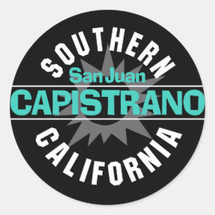 Southern California - San Juan Capistrano Classic Round Sticker