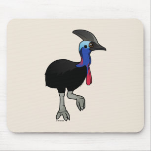 Southern Cassowary Mouse Pad