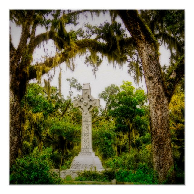 Southern Celtic Cross Poster (Front)