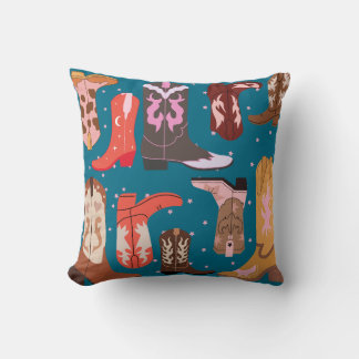 Southern Charm Cowgirl Boots Cushion