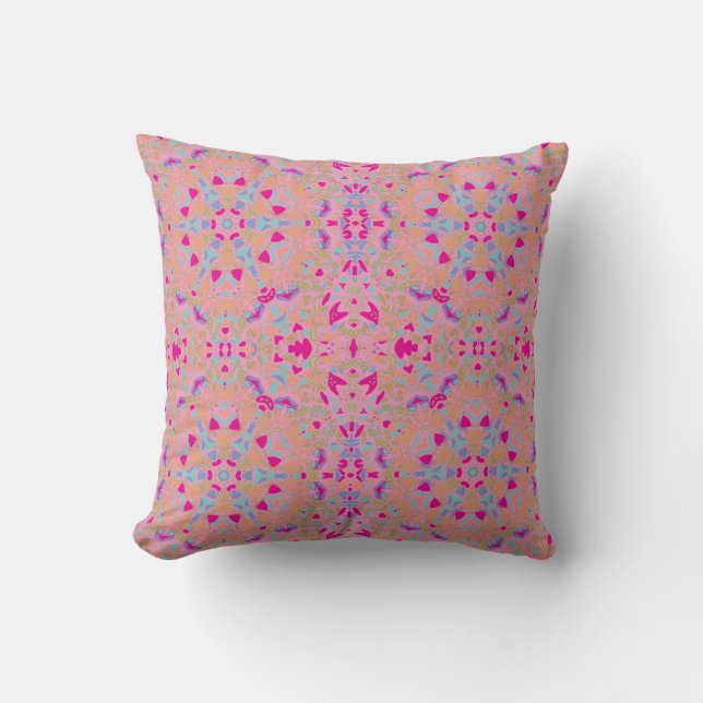 Southern Charm Kaleidoscope Pillow (Front)