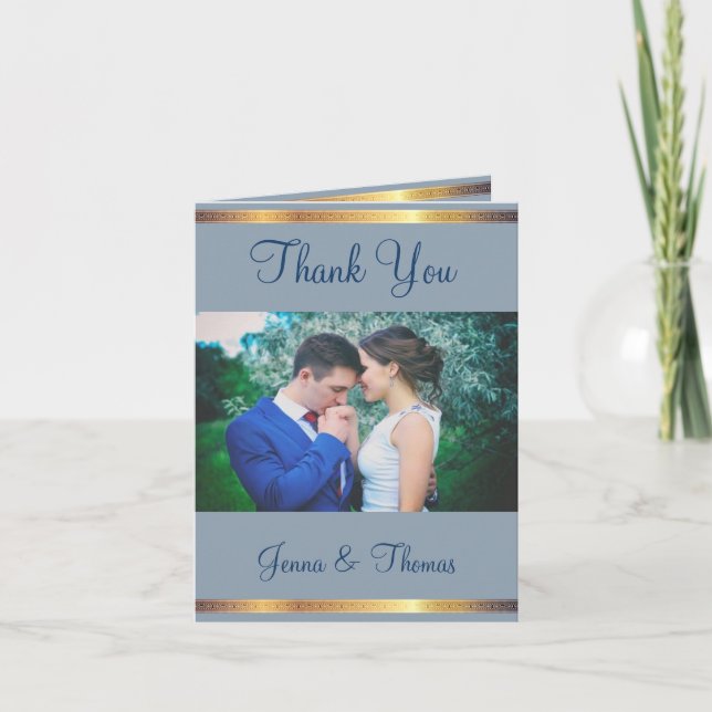 Southern Charm Wedding Thank You Card (Front)