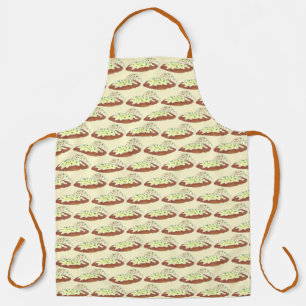 Southern Chicken Fried Steak Mashed Potatoes Gravy Apron