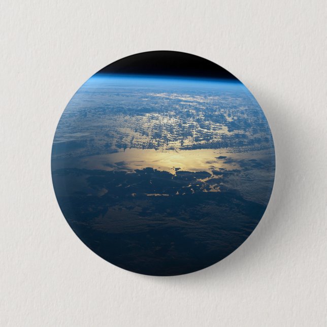 Southern Chile's Laguna San Rafael National Park. 6 Cm Round Badge (Front)