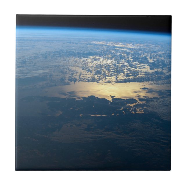 Southern Chile's Laguna San Rafael National Park. Ceramic Tile (Front)