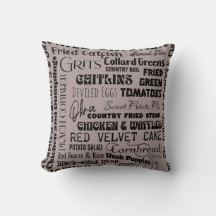 Southern Foods Cushion