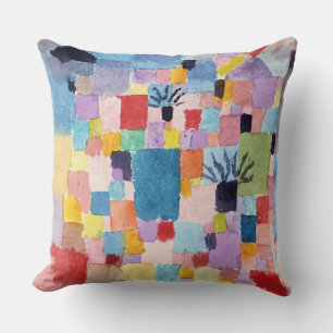 Southern Gardens   Paul Klee   Cushion