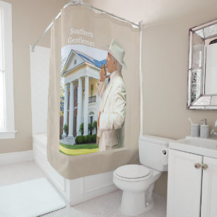 Southern Gentleman Shower Curtain