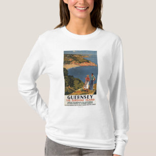 Southern/Great Western Rail Couple on Cliff T-Shirt