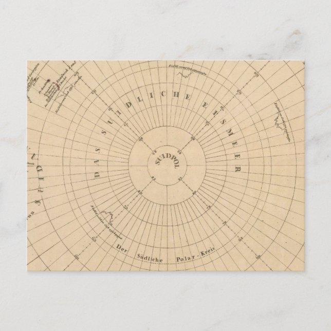 Southern Hemisphere, Antarctica Postcard (Front)