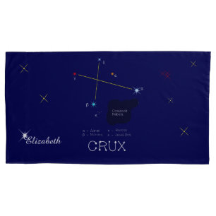 Southern Hemisphere Constellation Crux Pillowcase