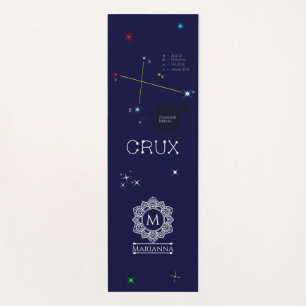 Southern Hemisphere Constellation Crux Yoga Mat