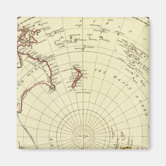 Southern Hemisphere Magnet (Front)