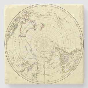 Southern Hemisphere Stone Coaster