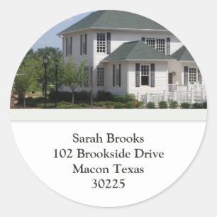 Southern Home Address Stickers