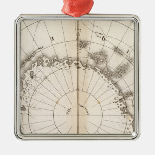Southern Ice Chart Metal Tree Decoration