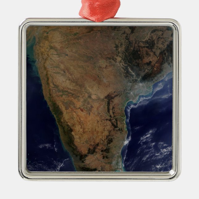 Southern India 2 Metal Ornament (Front)