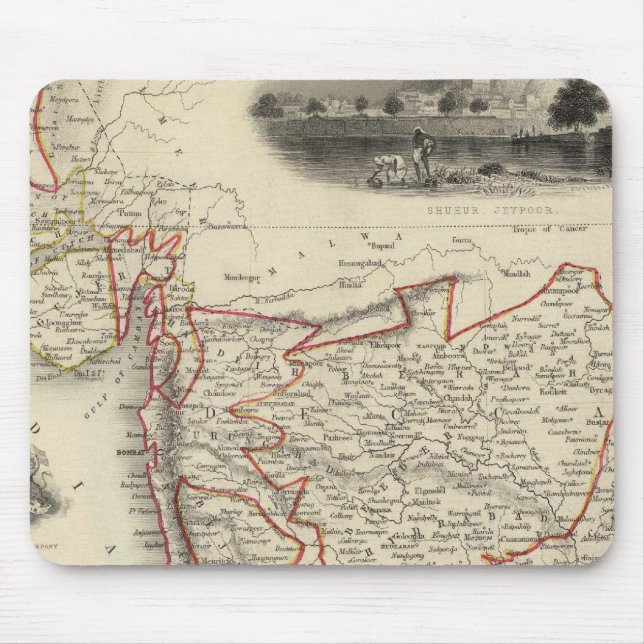 Southern India Mouse Pad (Front)