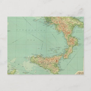 Southern Italy 5 Postcard