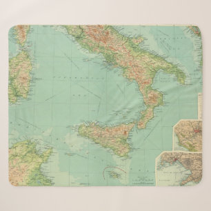Southern Italy 5 Sherpa Blanket