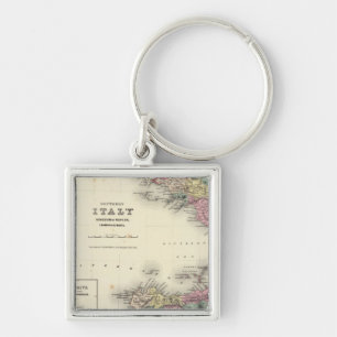 Southern Italy Kingdom Of Naples Key Ring