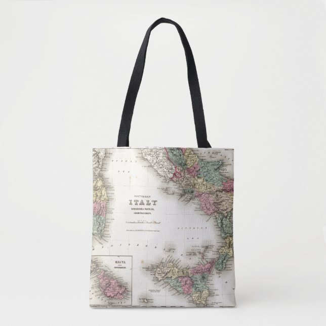 Southern Italy Kingdom Of Naples Tote Bag (Front)