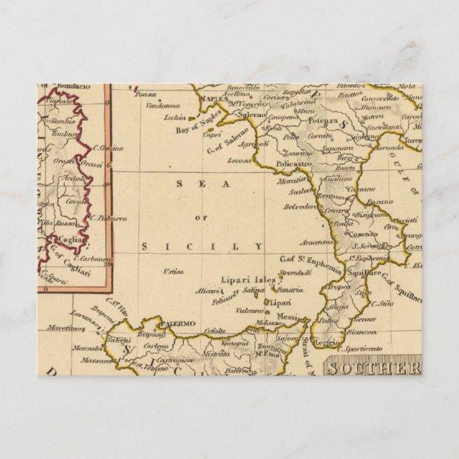Southern Italy Postcard (Front)
