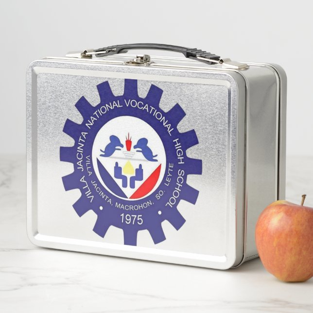 Southern Leyte Philippines School Logo Metal Lunch Box (In Situ)