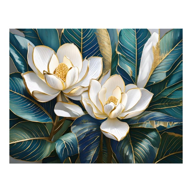 Southern Magnolia Art Photo Print (Front)