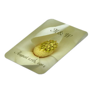 Southern Magnolia Wedding Favour Magnet