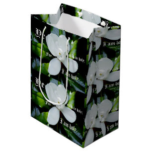 Southern Magnolia with Leviticus 11:44 Medium Gift Bag