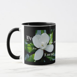 Southern Magnolia with Leviticus 11:44 Mug