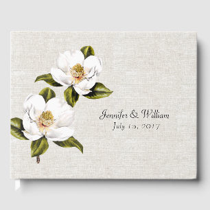 Southern Magnolias Wedding Guest Book