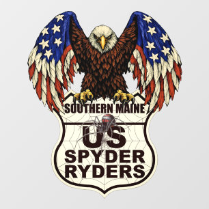 Southern Maine Chapter - Decal Eagle Logo