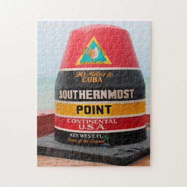 Southern Most Point Florida. Jigsaw Puzzle (Vertical)