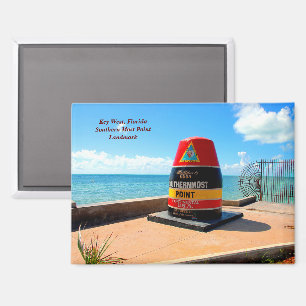 Southern most point Key West, Florida Magnet