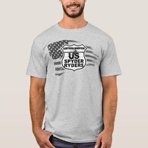 Southern Mountain Chapter - Tattered Flag bw T-Shirt