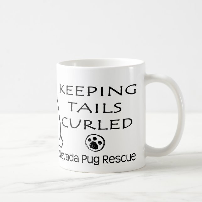 Southern Nevada Pug Rescue Mug (Right)