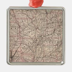 Southern Pacific Company Metal Ornament