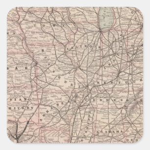 Southern Pacific Company Square Sticker