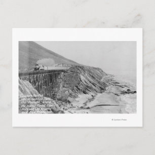 Southern Pacific Daylight TrainCoast Postcard