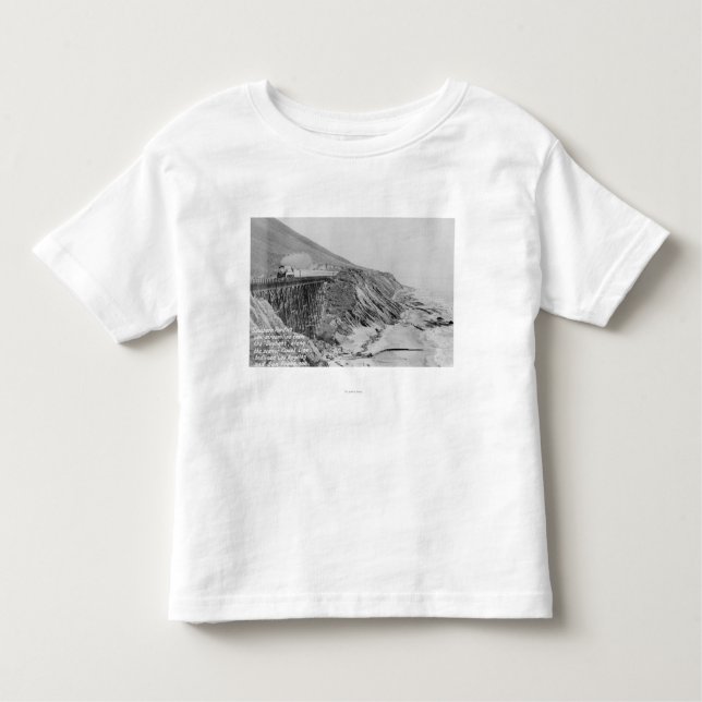 Southern Pacific Daylight TrainCoast Toddler T-Shirt (Front)