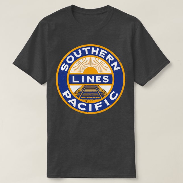 SOUTHERN PACIFIC LINES T-Shirt (Design Front)