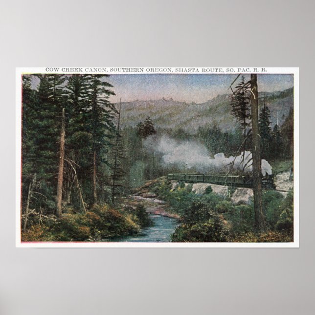 Southern Pacific Railroad Poster (Front)