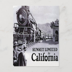 Southern Pacific Railway - 1920s Postcard