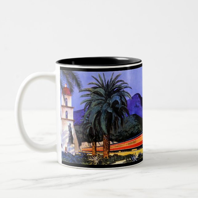 Southern Pacific Train Mug (Left)
