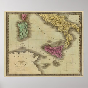 Southern Part Of Italy Poster