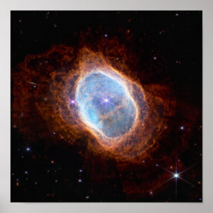 Southern Ring Nebula Poster