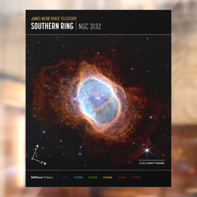 Southern Ring Nebula Space James Webb Telescope (Sheet 2)