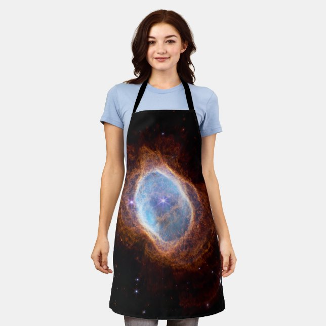 Southern Ring Nebula Space James Webb Telescope Apron (Worn)
